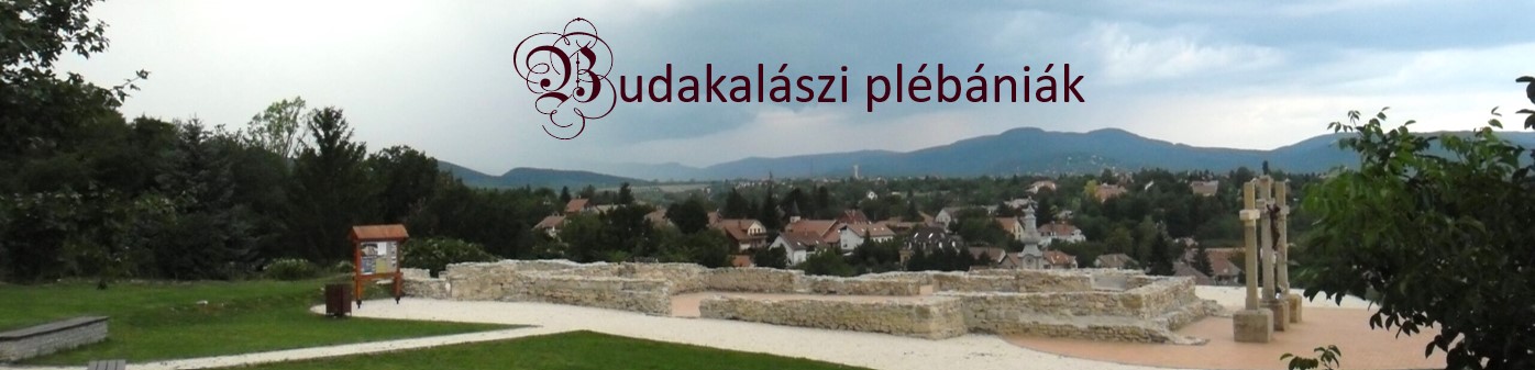 Budakalászi plébániák 2011 Budakalász Ady E. u. 1. 